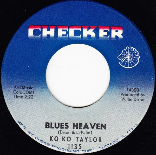 Koko Taylor : Wang Dang Doodle / Blues Heaven (7", Single)
