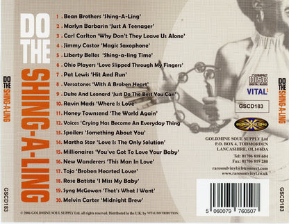 Various : Do The Shing-A-Ling (CD, Comp)