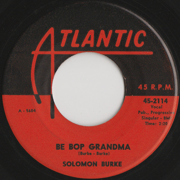 Solomon Burke : Just Out Of Reach (Of My Two Open Arms) (7", Single)