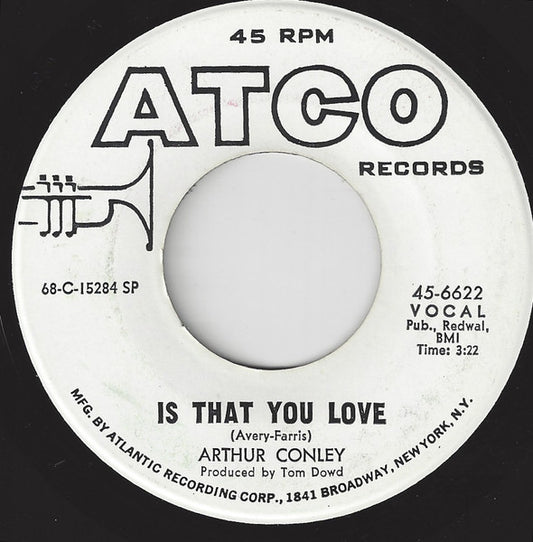 Arthur Conley : Aunt Dora's Love Soul Shack (7", Promo, SP)