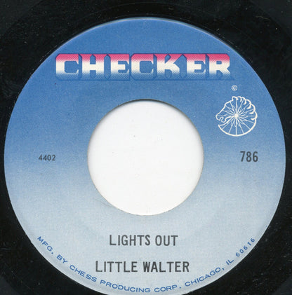 Little Walter : Lights Out / You're So Fine  (7", RE)