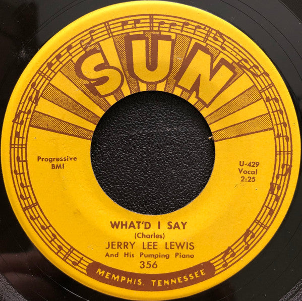 Jerry Lee Lewis : What'd I Say (7", Single)