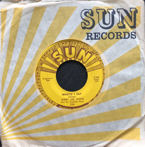 Jerry Lee Lewis : What'd I Say (7", Single)