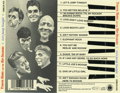 Tyrone Hibbs & The Hip-Shakers : Let's Jump Tonight (CD)