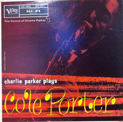 Charlie Parker : Charlie Parker Plays Cole Porter (LP, Album, Mono, RE)