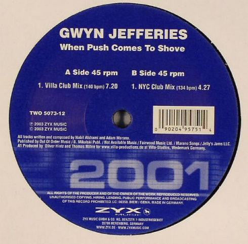 Gwyn Jefferies : When Push Comes To Shove (12")