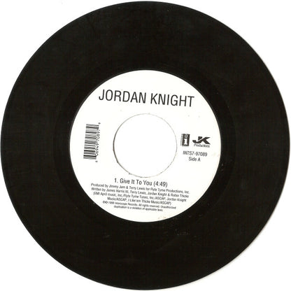 Jordan Knight : Give It To You (7", Single)