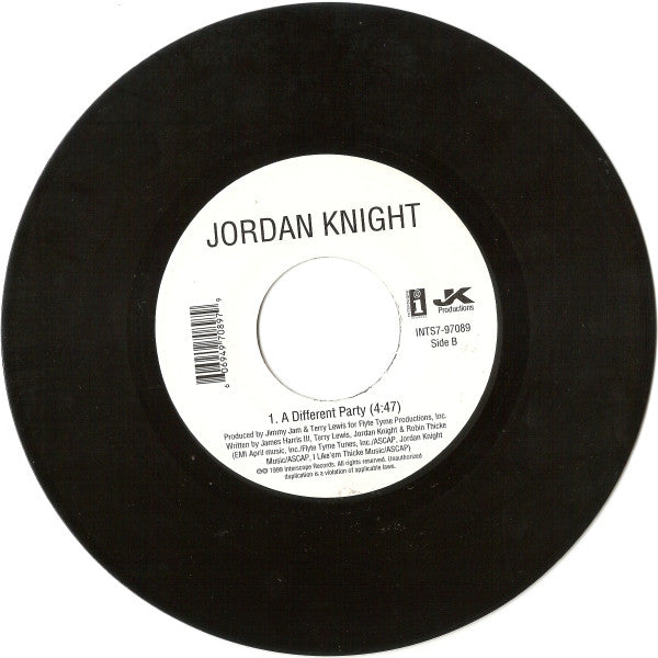 Jordan Knight : Give It To You (7", Single)