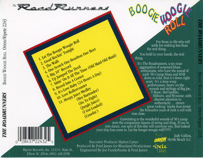 The Roadrunners (18) : Boogie Woogie Roll (CD, Album)