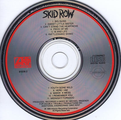 Skid Row : Skid Row (CD, Album, SRC)