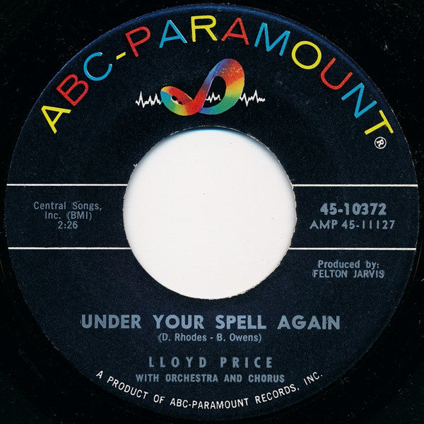 Lloyd Price : Under Your Spell Again (7", Single)