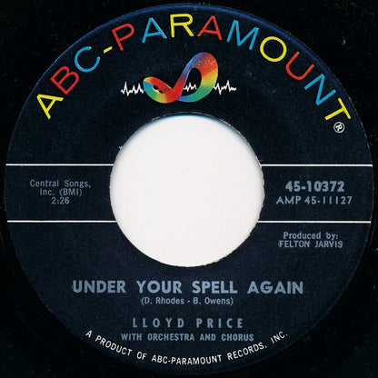 Lloyd Price : Under Your Spell Again (7", Single)
