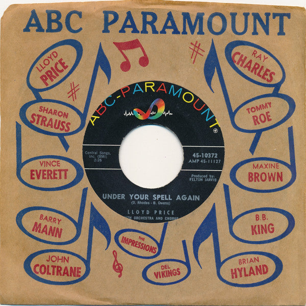 Lloyd Price : Under Your Spell Again (7", Single)