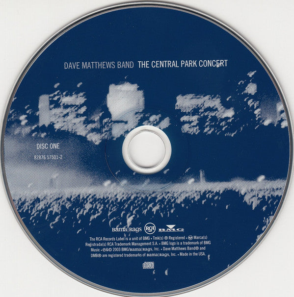 Dave Matthews Band : The Central Park Concert (3xCD)