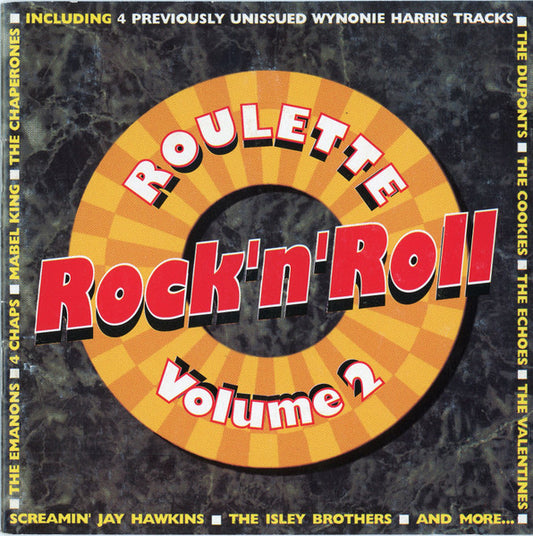 Various : Roulette Rock & Roll Volume 2 (CD, Comp)