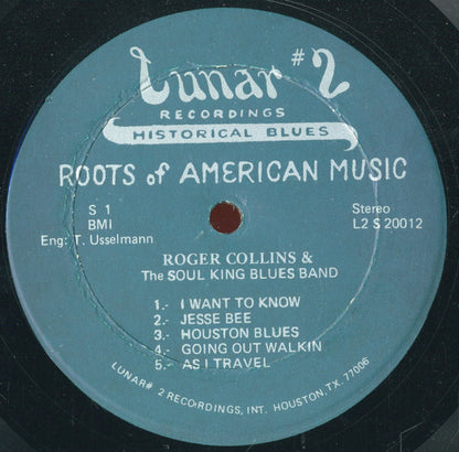 Big Roger Collins : Houston Blues (LP)