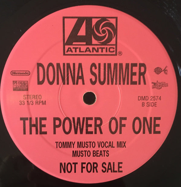 Donna Summer : The Power Of One (2x12", Promo)