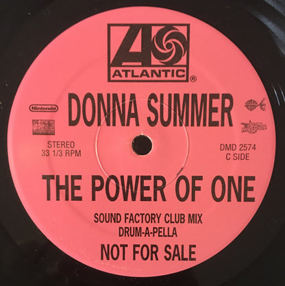 Donna Summer : The Power Of One (2x12", Promo)