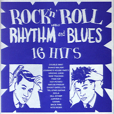 Various : Rock 'N' Roll Versus Rhythm And Blues (CD, Comp)