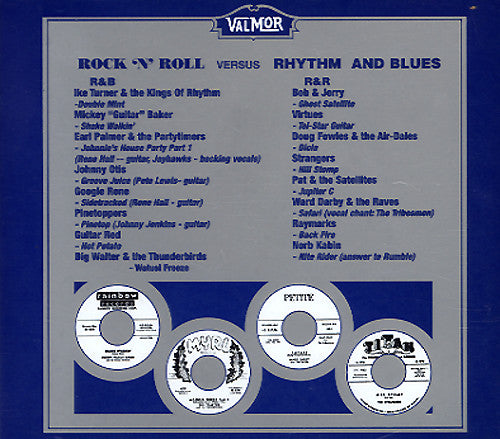 Various : Rock 'N' Roll Versus Rhythm And Blues (CD, Comp)