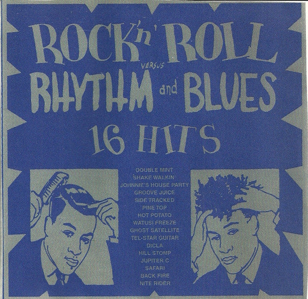 Various : Rock 'N' Roll Versus Rhythm And Blues (CD, Comp)