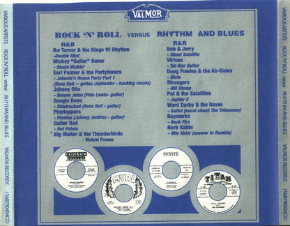 Various : Rock 'N' Roll Versus Rhythm And Blues (CD, Comp)
