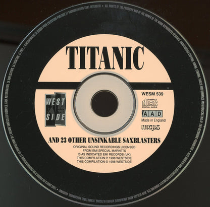 Various : Titanic And 23 Other Unsinkable Saxblasters  (CD, Comp)