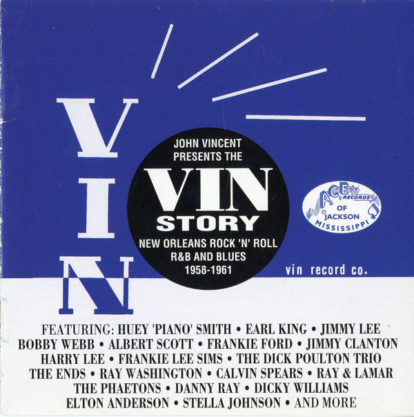 Various : The Vin Story (New Orleans Rock 'N' Roll R&B And Blues 1958-1961) (CD, Comp)
