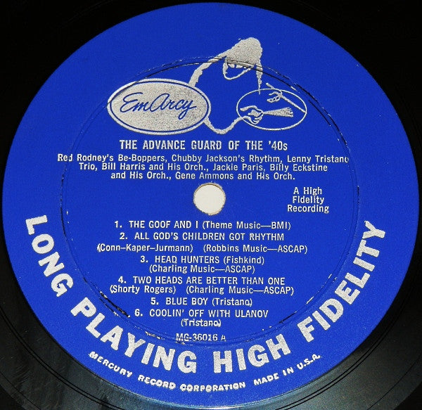 Various : Advance Guard Of The '40s (LP, Comp, Mono)