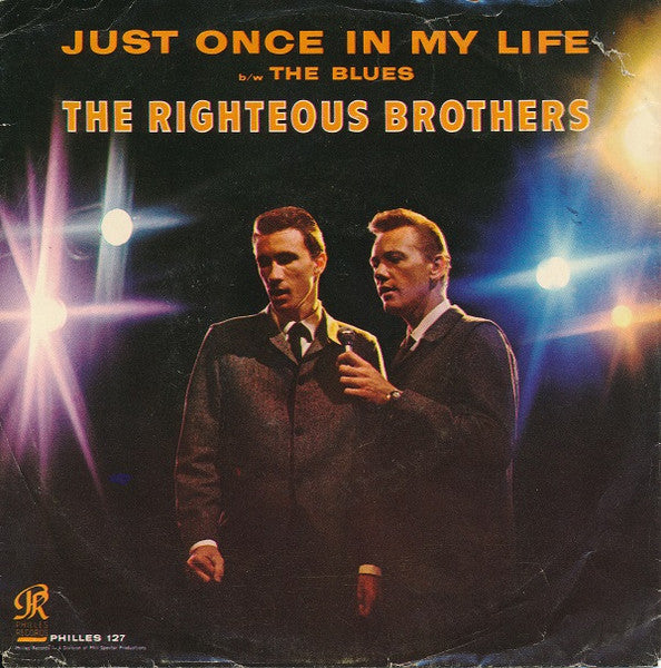 The Righteous Brothers : Just Once In My Life (7", Single, Mon)