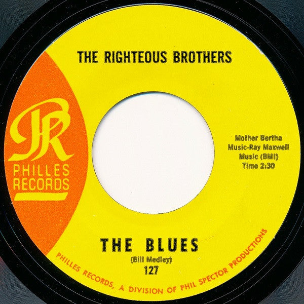 The Righteous Brothers : Just Once In My Life (7", Single, Mon)