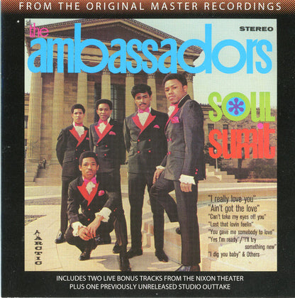 The Ambassadors : Soul Summit (CD, Album, RE)