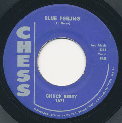 Chuck Berry : Rock & Roll Music / Blue Feeling (7", Single, Styrene)