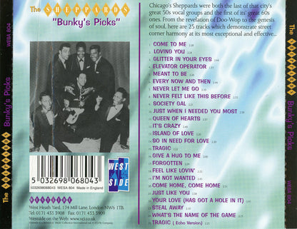 The Sheppards : Bunky's Picks : The Best Of The Sheppards 1959-1969 (CD, Comp)
