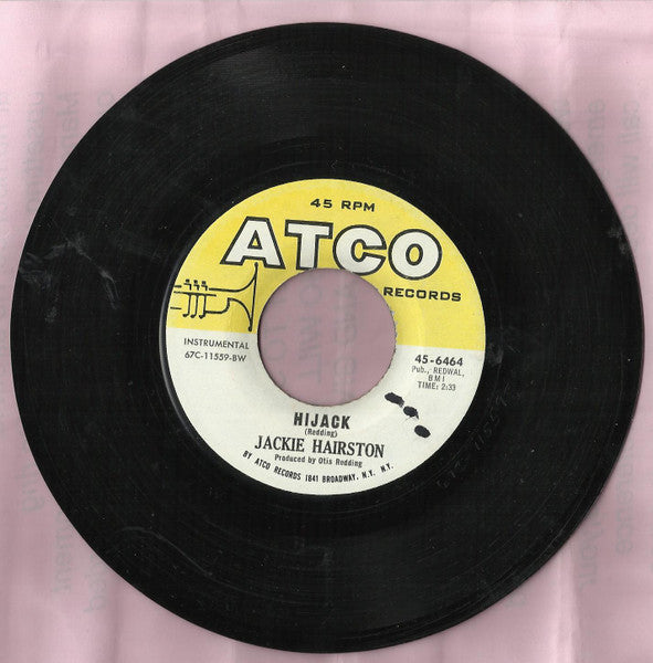 Jackie Hairston : Hijack / Monkey On My Back (7", Single, BW)