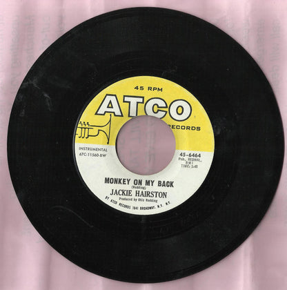 Jackie Hairston : Hijack / Monkey On My Back (7", Single, BW)