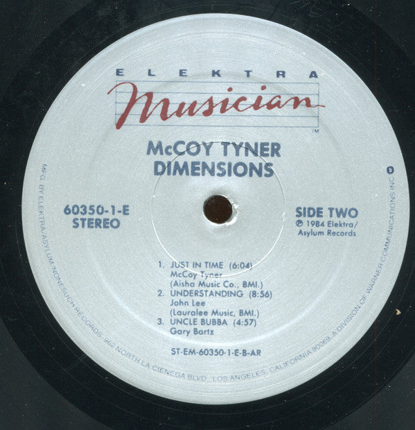 McCoy Tyner : Dimensions  (LP, Album)