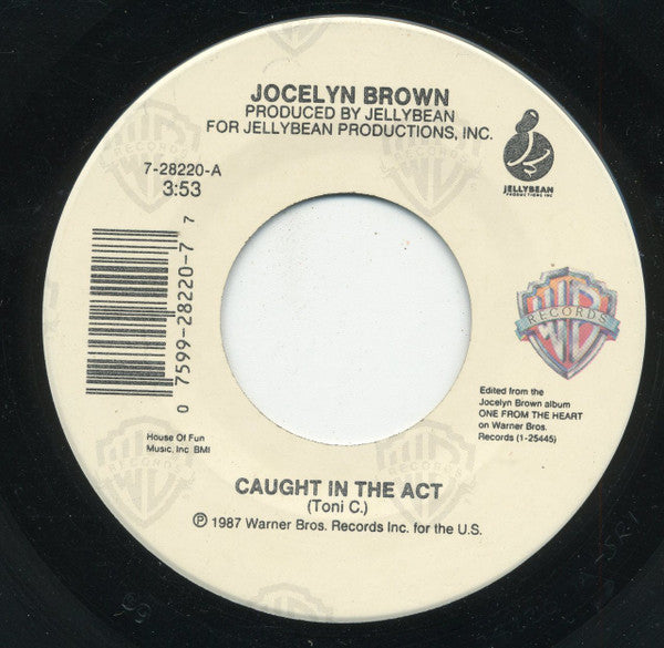 Jocelyn Brown : Caught In The Act (7")