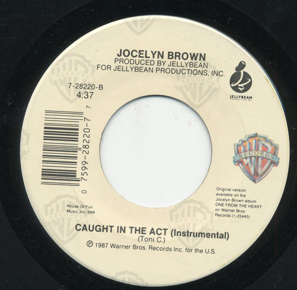 Jocelyn Brown : Caught In The Act (7")