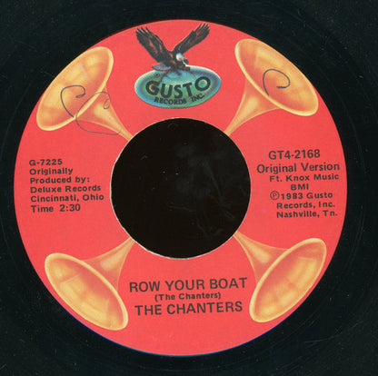 The Chanters : Row Your Boat / No, No, No (7", RE)