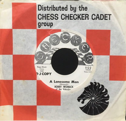 Bobby Womack : A Lonesome Man (7", Promo)