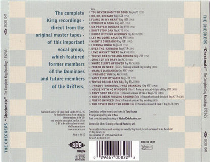 The Checkers : "Checkmate" The Complete King Recordings 1952-55 (CD, Comp, RM)