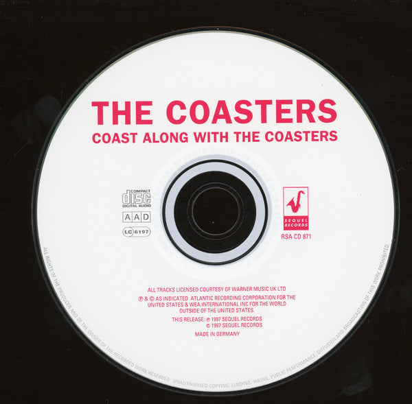The Coasters : Coast Along With The Coasters (CD, Album, Comp)