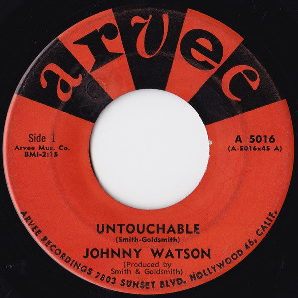 Johnny Guitar Watson : Untouchable / Johnny Guitar (7")
