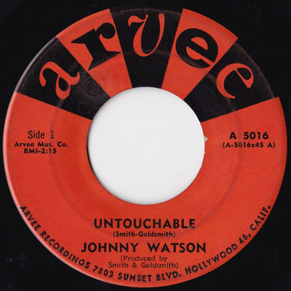 Johnny Guitar Watson : Untouchable / Johnny Guitar (7")