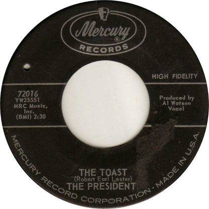 The Presidents (12) : Pots And Pans / The Toast (7")