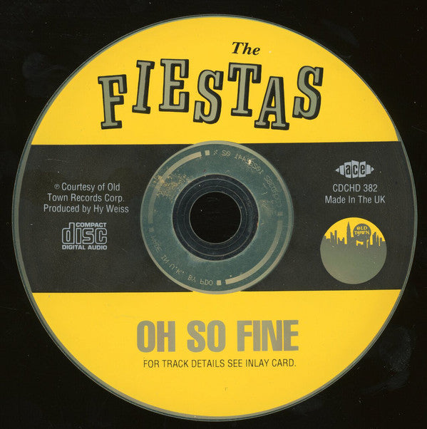 The Fiestas : Oh So Fine (CD, Comp)