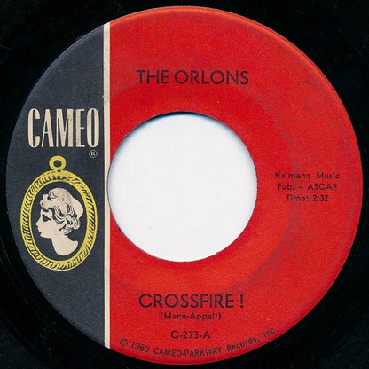 The Orlons : Crossfire! (7", Single)