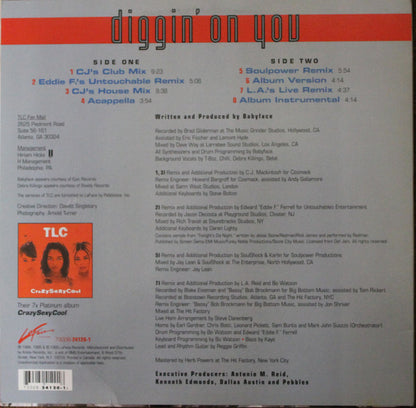TLC : Diggin' On You (12")
