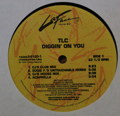 TLC : Diggin' On You (12")